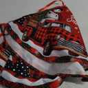 Christmas Tree Skirt 36 Inches, Red Truck Xmas Tree Skirt with Red Buffalo Plaid, Winter Christmas Tree Mat Decorations for Home Party Holiday Indoor Outdoor