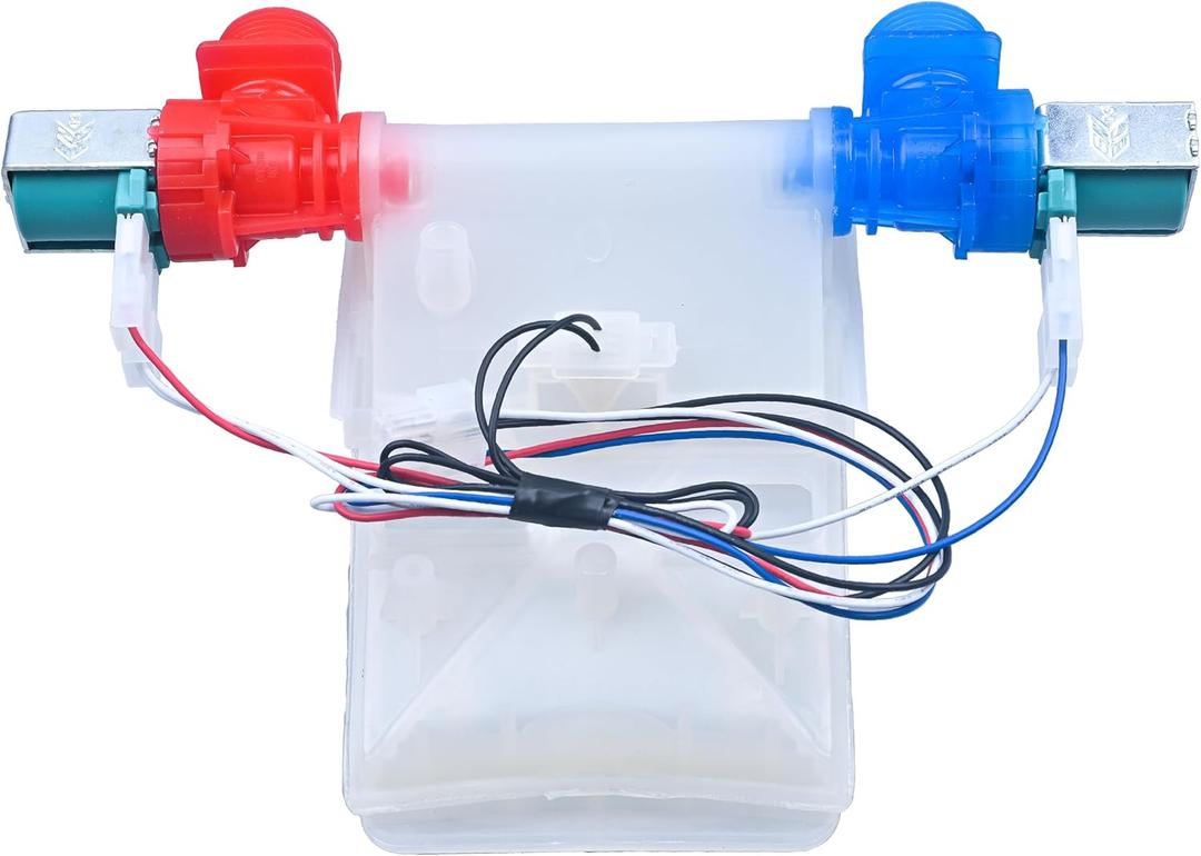 2023 Upgraded Washer Water Inlet Valve Compatible with Whirlpool Amana Inglis Maytag General Electric Washers Replace W10869800 W10776841 W11024486 W11038689
