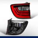 Tail Lights Compatible with Dodge Durango 2014-2022 Tail Lamp Taillights Left Driver Side Replace CH2800206 68272127AB