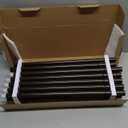 TONIAL Curtain Rods 32 to 58 Inch(2.6-4.8ft), Telescoping Splicing 3/4 Drapery Rods for Windows 20 to 53 Inch(1.7-4.4ft)32 to 58 Inch Decorative Single Rod with Small Cap Finial, Bronze