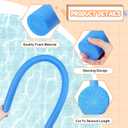Yaomiao 55 Inch Bulk Pool Noodles Jumbo Foam Pool Noodles in The Swimming Pool Colorful Thick Noodles for Adults Floating and School Craft Projects