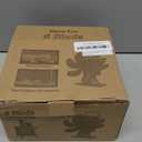 HIDALIFE Wood Stove Fan Heat Powered 6 Blades Fireplace Fan,Heat Blower with Magnetic Thermometer Wood Stove Accessories, Silent Thermal for Pellet/Gas/Log Burner Stove