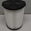 Standard Wet or Dry Vac Filter VF4000 fit for ridged Vacs 5 Gallons and Larger Vacuum Cleaner, Replacement VF4000 Filter,1 Pack