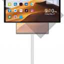 22 Inch 1080p Portable tv Built-in Camera, Portable Touch Screen Monitor Rollable Tablet TV, Wireless TV on Wheels Touchscreen Battery(6-8H) (Upgraded Version - Supports Scalability)