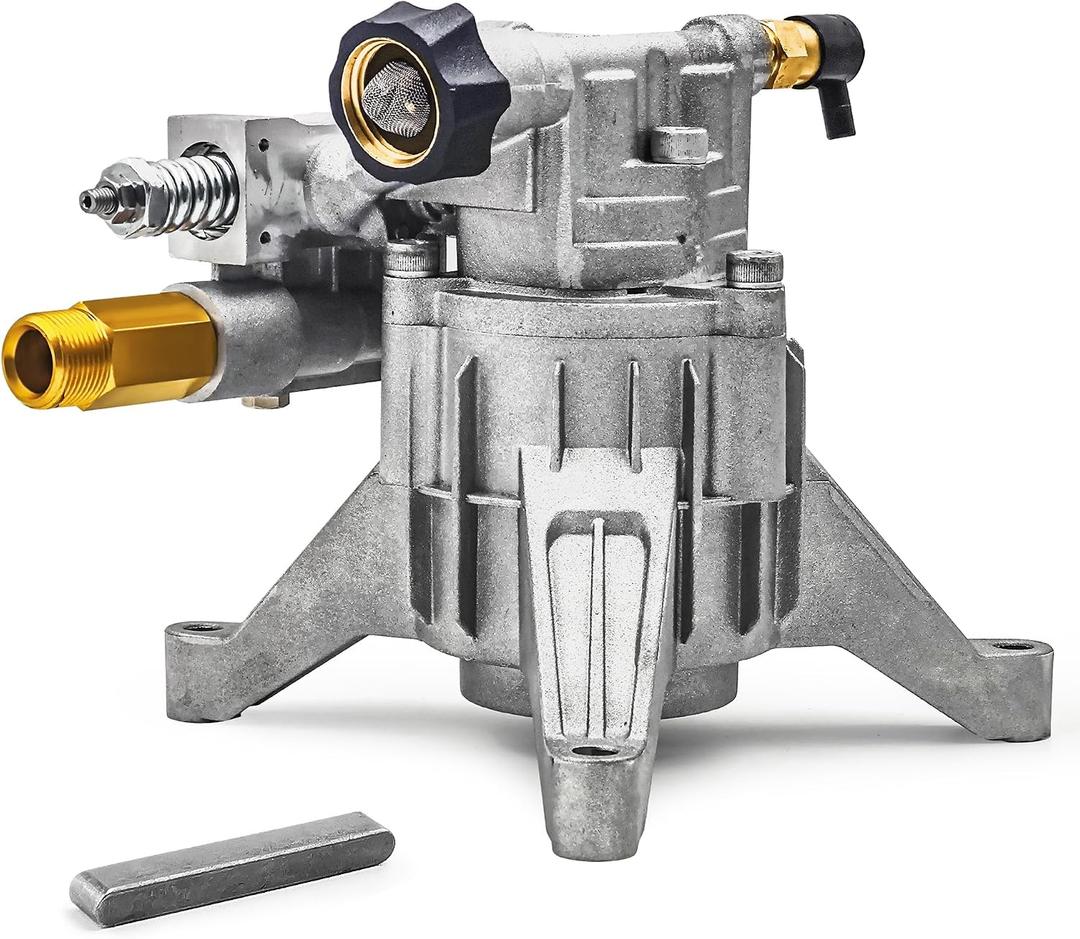 3400PSI Pressure Washer Pump Replacement 7/8'' Shaft Vertical Power Washer Pumps Replacements Pumps for Pressure Power Washer