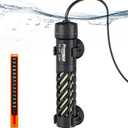 FREESEA Aquarium Heater for Fish Tank: 25W Small Submersible Thermostat with Off-Water Protection & UL Certified Cord for 1-5 Gallon Fish Turtle Tanks Enthusiasts