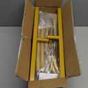 Arch Backdrop Stand, 7.2FT 6FT Wedding Arch Gold Set of 2, Metal Balloon Arch Kit Stand with Base for Gender Reveal Ceremony Birthday Anniversary Bridal Graduation Party Event Background Decoration