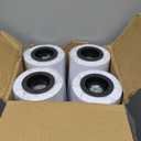 MFLABEL Wide Format Paper 24" x 150' Plotter Paper 4 Rolls CAD Bond Rolls 20lb 2"Core for CAD Printing on Wide Format Ink Jet Printers
