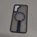 EMMPITU for Samsung Galaxy S22+ Plus Case, [Compatible with MagSafe] S22 Plus Magnetic Case Built-in Invisible Stand [Military-Grade Protection] Shockproof Phone Case for Galaxy S22Plus (Blue)