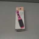 CALISTA GoGo Mini Heated Round Brush | Curl, De-Frizz, and Style Hair with the Mini 7 Styling Tool | Heats to 365F | Perfect for Travel | Dual Voltage | Compatible for Most Hair Types (Pink Petals)