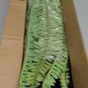 FOREST PRINCE 45" Fake Ferns, Realistic Large Artificial Bush Plants, 2 Artificial Boston Ferns with 59 Fronds for Outdoors Planter Indoor Home Garden Porch Decor (Green)