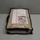 7 A.M. 7AM Baby Car Seat Blanket - Multifunctional Car Seat Cover for Toddlers, Winter Stroller & Swaddle Blanket, Micro-Fleece & Plush Lined Warm Carseat Cover | (Oatmeal, 0-6M)