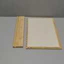 Enorteen Bamboo Jewelry Display Stand Multiple Earrings Necklace Display Stand Holder Tabletop Display Boards Chains Organizer Holder Jewelry Storage Tray for Show (Small-1pc, White)