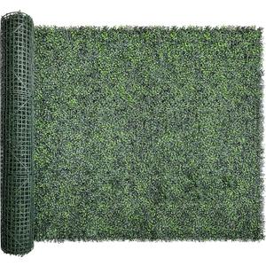Bybeton Artificial Ivy Privacy Fence Screen,60"x120" (50 Sqft) UV-Anti Faux Boxwood Leaves Grass Wall Roll for Patio Balcony Privacy, Garden, Backyard Greenery Backdrop and Fence Decor