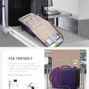 LOVEVOOK 40L Travel Backpack - Carry On & Personal Item for Women & Men, Spacious & Durable with 3 Packing Cubes