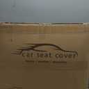 Car Seat Covers,Car Seat Protector Waterproof,Seat Covers Full Set, Car Seat Protectors,Automotive Seat Covers Fit for Most Cars Beige