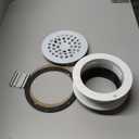 Zurn Z1996-24 Z1996 24" x 24" Mop Basin with PVC Drain Assembly