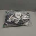 wegreeco Washable Female Dog Diapers Highly Absorbent Reusable Diapers for Dog in Heat Dog Period Diapers, 3 Pack (Black,XX-Large