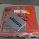 Mrrihand Christmas Ornament Storage Box, Xmas Decoration Organizer with Adjustable Dividers - Storage Container Keeps 128 Holiday Ornaments 3-Inch, Dual Zipper Closure, 600D Tear-Proof Material(Red)