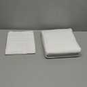 Nestl Twin Duvet Cover Set - Soft Prewashed White Duvet Cover Twin/Twin XL, 2 Piece, with Zipper Closure, 1 Duvet Cover 68x90 inches and 1 Pillow Sham - No Comforter