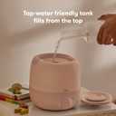 Frida Baby 3-in-1 Cool Mist Humidifier for Large Rooms, Top Fill Humidifier for Bedroom, Allergy Relief, 60 Hour Runtime + Nightlight, Auto Shut-Off, Quiet, Carry Handle, Essential Oil Diffuser