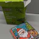 Jollybaby My Baby First Christmas Book Toys for Toddler 6-12-18-36 Months, Car Seat Stroller Crib Hanging Toy, Christmas Stocking/Socks Stuffers Gifts for Tummy Time Infants/Newborns Boy and Girl