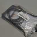 Touchscreen Phone Purse PU Leather Black Crossbody Bags Touch Screen Cell Phone Wallet with Clear Window Credit Card Slots Shoulder Bags for Women Ladies Travel Shopping 7.6x4.9 Inch