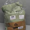 BRILLMAX 6 Pack Sage Green 70 Inch Round Tablecloths Fit 30" to 54" Tables (8-20" Drop) - Circle Bulk Linen Polyester Fabric Washable Cloth Cover for Wedding Reception Banquet Birthday Party Buffet