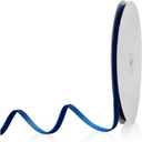 1/4" X 20 Yards Navy Blue Velvet Ribbon for Christmas Tree Wreath Vintage Decoration Handmade Crafts Ornaments Gift Wrapping and Bow Making