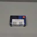 50 Pcs Vertical Clear ID Badge Holders, 4x3 Inch Waterproof PVC Plastic Badge Holders with Resealable Zip, Fits RFID/Proximity/Badge Swipe Cards, Credit Cards, Office, School, Events