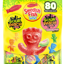 SOUR PATCH KIDS and SWEDISH FISH Mini Soft & Chewy Candy Variety Pack, Bulk Candy, BB April, May and September, 2026