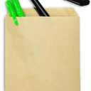 5"x7.5" - 200 Count - Flat Brown Kraft Paper Bags by Flexicore Packaging, Shopping, Mechandise, Party, Gift Bags