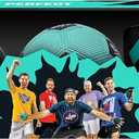 Dude Perfect Mini Sports Balls, Kids and Adults Multi-Pack Sports Ball Set, Indoor and Outdoor Play, Includes , Basketball and a Soccer Ball