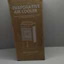 Portable Windowless Air Conditioners, 3-IN-1 Swamp Cooler, Evaporative Air Cooler, 6 Speeds & 3 Modes, 3-Gal Water Tank for Cooling, 20 FT/S Remote Control, Portable Air Cooler for Indoors