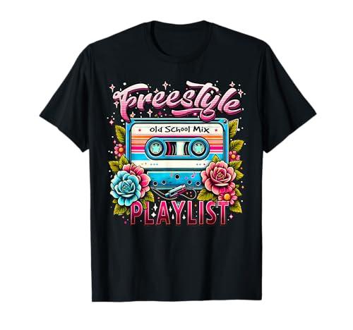 Freestyle Playlist Old School Mix Best Throwback Concert T-Shirt XL