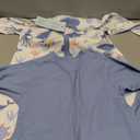 Baby Sleep Sack 6-12 Months, Long Sleeve Baby Wearable Blanket 0.5 Tog with Mittens, 2-Way Zipper Infant Cotton Sleeping Sack for Boy and Girl Blue Sea 2 Pack (Medium)