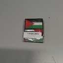 2 x stidsds 2 Pack Palestine Flag Patch Palestine Flags Embroidered Patches Palestinian Flags Military Tactical Patch for Clothes Hat Backpacks Pride Decorations