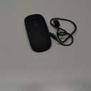 Bluetooth LED Wireless Mouse for MacBook Air iPad Pro Mac Laptop PC - Slim RGB Wireless Mouse, 3 Mode BT 5.2 & 2.4G USB-A/Type-C Connectivity Portable Mice with Jiggler Mode, Matte Black