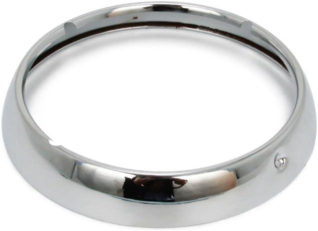 AnXin 7" Chrome Headlight Headlamp Trim Ring For Electra Street Glide Touring