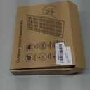 Zivif Solar Panel for Security Camera, 2W USB Solar Panel, Solar Charger Compatible for Rechargeable Battery Security Camera, USB C Solar Outdoor Camera with 360 Adjustable Mount, Black (4 Pack)