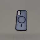 SUPFINE Magnetic for iPhone 17 Case (Compatible with MagSafe)(Military Grade Drop Protection) Translucent Matte Shockproof with Anti-Fingerprint Phone Cover,Dark Blue