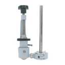 Typodont Teeth Model Training Mount, Desk-Clamp Dental Manikin Stand with Adjustable Ball Joint for Dental Education (Model NOT Included) Compatible Rod Diameter 10mm