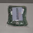 decorUhome Spring Chenille Soft Cozy Throw Pillow Covers 18x18 Set of 2, Modern Farmhouse Boho Velvet Decorative Pillow Cases with Stitched Edge for Couch Sofa Bed Home Decor, Green