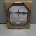 Golden State Art, 8X10 Ornate Finish Photo Frame, Bronze Color, Real Glass