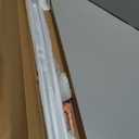 FELIDESIGN Curtain Track, Ceiling Curtain Track for Room Divider, Ceiling Mount Rail Set with Roller Hooks, White, 3ft - 6ft