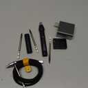 FNIRSI Soldering Iron Kit, DC/PD(96W/65W) Mini Digital Soldering Iron, 180-780 Fast Heating, 6 Soldering Tips, Digital OLED Screen Display, Auto Sleep (With Power Adapter) (Black)