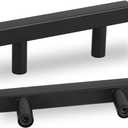 Peaha Black Cabinet Pulls 3 Inch Drawer Pulls 5 Pack PHJ22BK Bar Pulls for Cabinets Kitchen Hardware Handles (5in Length(3in Hole Centers))