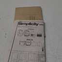 Simplicity Backpack, Bed Organizer and Pillow, One Size Sewing Pattern Kit, Code S9513, Multicolor