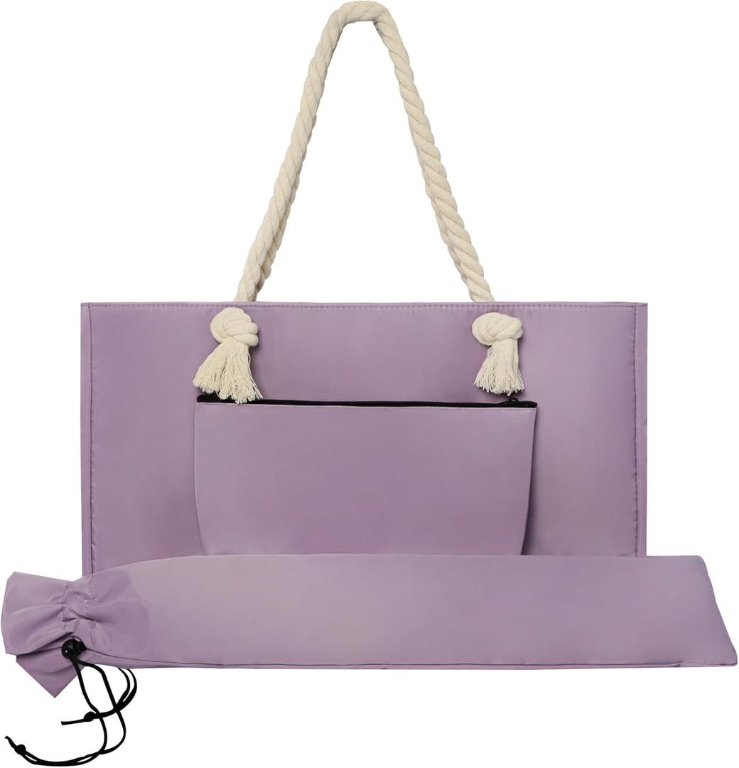 TIASUSAN Empty Mahjong Bag(Purple) for American Mahjong Set with Tiles and Racks Bag
