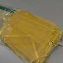 50pcs Large Organza Bags 8X12 Inch Gold Sheer Mesh Drawstring Gift Pouches for Christmas Wedding Party Favors (Gold) (1 Count (Pack of 50))